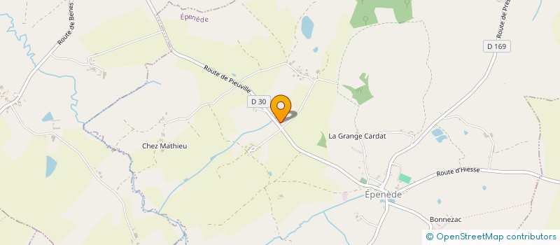 localisation de l'entreprise SCI LE PETIT BREUIL à EPENEDE
