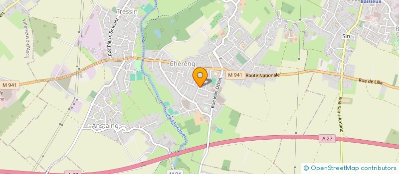 localisation de l'entreprise SCI LE PETIT CAILLOU  CHERENG