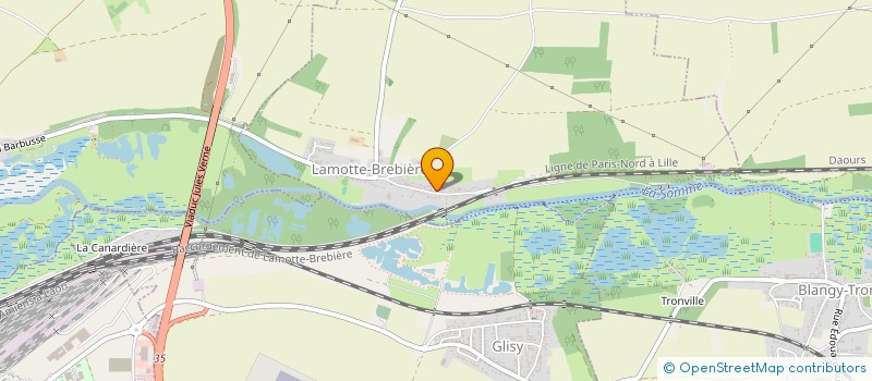 localisation de l'entreprise SCI LE PETIT CHATEAU  LAMOTTE-BREBIERE