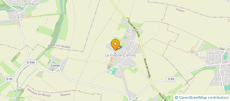 localisation de l'entreprise SCI LE PETIT CHATEAU  LE FRESNE-CAMILLY