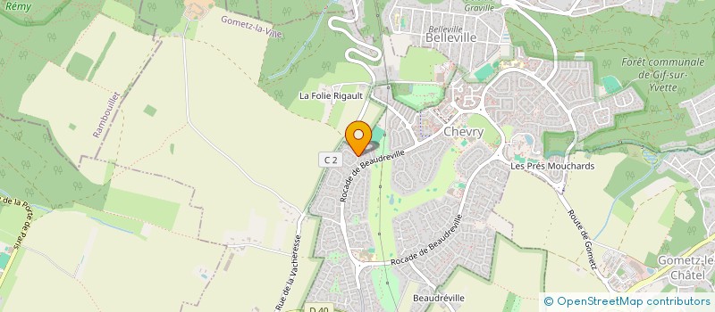 localisation de l'entreprise SCI LE PETIT CHAUMEL  GIF-SUR-YVETTE