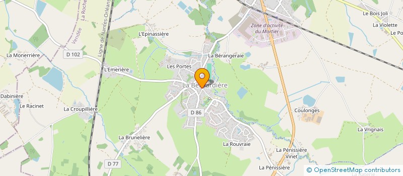 localisation de l'entreprise SCI LE PETIT COIN  CUGAND