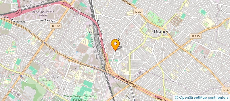 localisation de l'entreprise SCI LE PETIT DRANCY à DRANCY