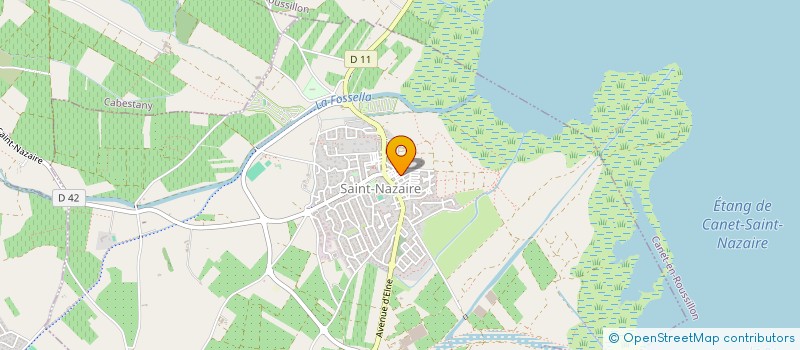 localisation de l'entreprise SCI LE PETIT JARDIN  SAINT NAZAIRE