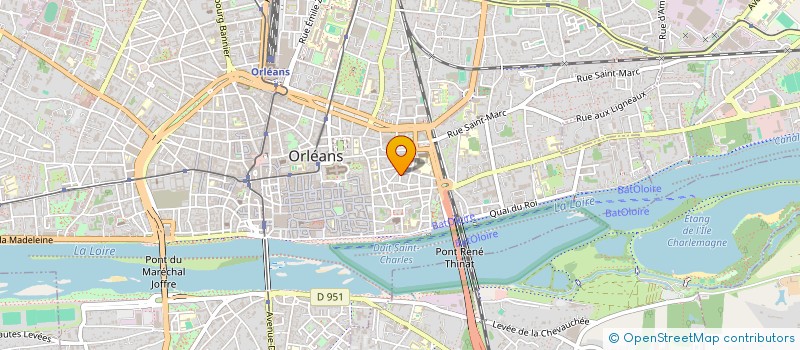 localisation de l'entreprise SCI LE PETIT LIERREUX à ORLEANS