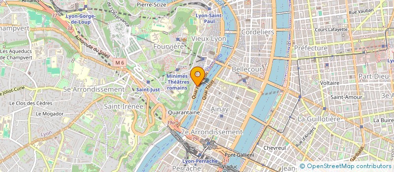 localisation de l'entreprise SCI LE PETIT LORET  LYON