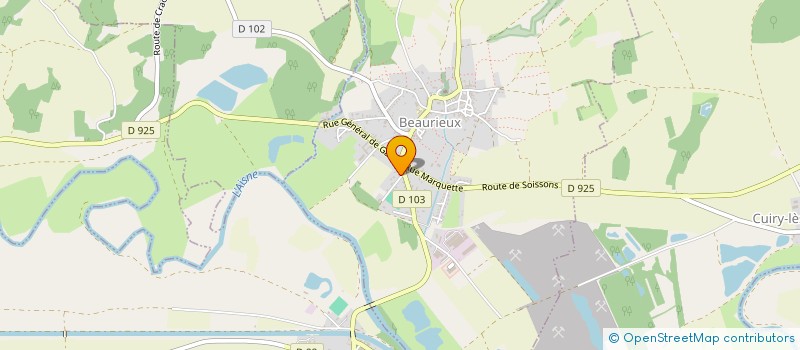 localisation de l'entreprise SCI LE PETIT MARAIS  BOURG-ET-COMIN