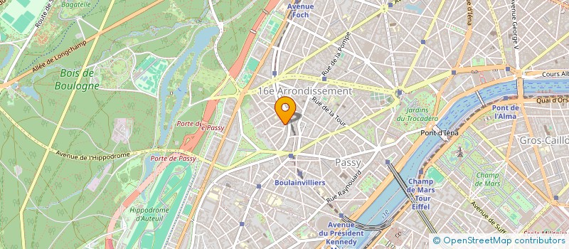 localisation de l'entreprise SCI LE PETIT MAUBEC à PARIS