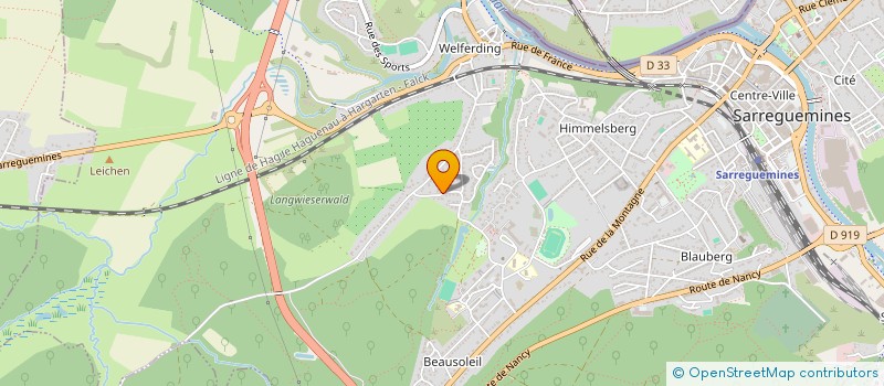 localisation de l'entreprise SCI LE PETIT NID à SARREGUEMINES