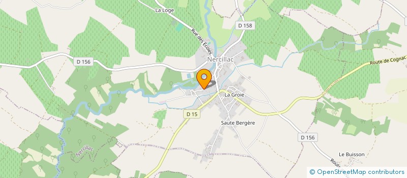 localisation de l'entreprise SCI LE PETIT PARADIS à NERCILLAC
