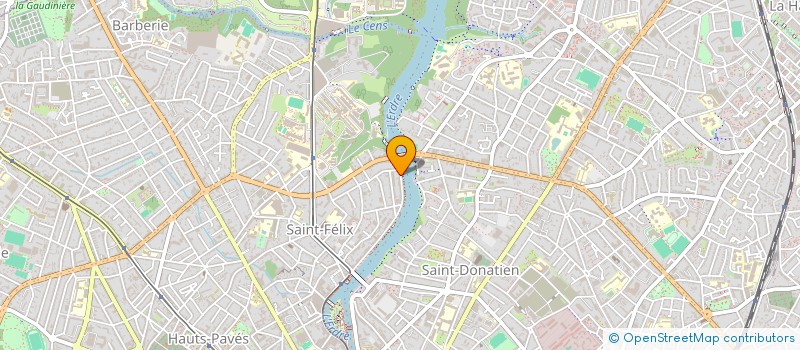 localisation de l'entreprise SCI LE PETIT PARC à NANTES