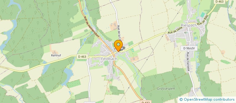 localisation de l'entreprise SCI LE PETIT PARIS  WALDIGHOFEN