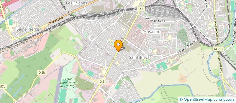 localisation de l'entreprise SCI LE PETIT PARIS à MONTIGNY-LES-METZ