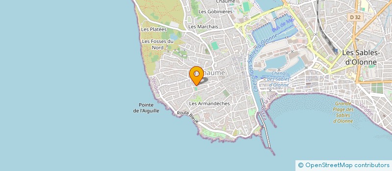 localisation de l'entreprise SCI LE PETIT PARIS à LES SABLES D'OLONNE