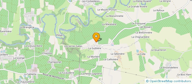 localisation de l'entreprise SCI LE PETIT PATIS à SEVREMOINE