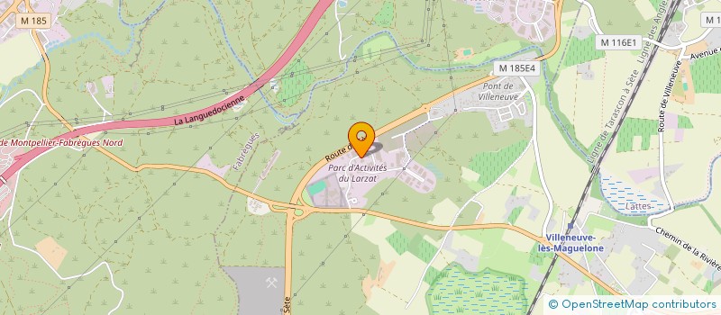 localisation de l'entreprise SCI LE PETIT POUCET  VILLENEUVE-LES-MAGUELONE