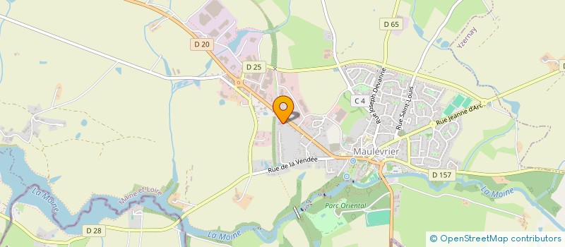 localisation de l'entreprise SCI LE PETIT PRE AVRIN  MAULEVRIER