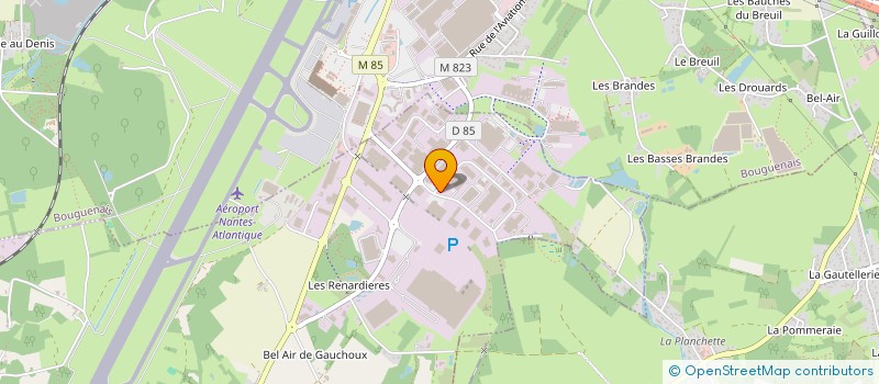 localisation de l'entreprise SCI LE PETIT PRINCE  SAINT-AIGNAN-GRANDLIEU