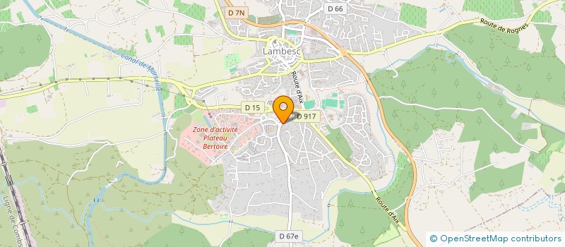 localisation de l'entreprise SCI LE PETIT PRINCE  LAMBESC