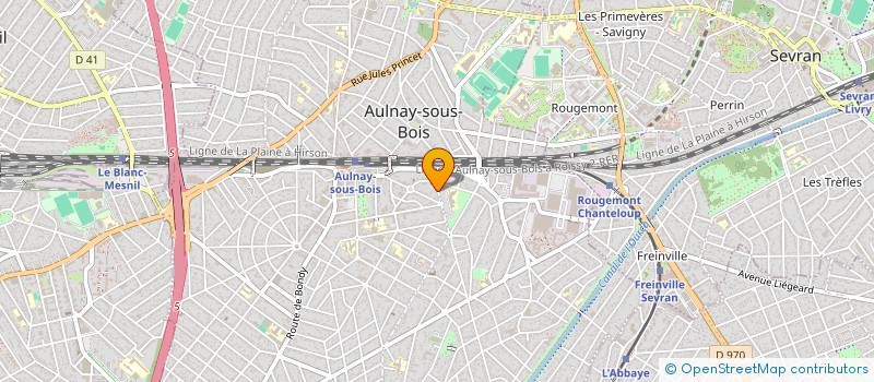 localisation de l'entreprise SCI LE PETIT PRINCE à AULNAY-SOUS-BOIS