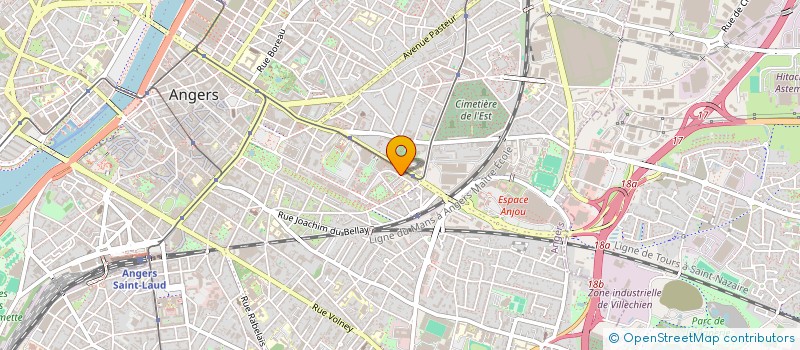 localisation de l'entreprise SCI LE PETIT PRINCE à ANGERS