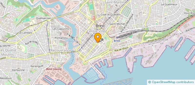 localisation de l'entreprise SCI LE PETIT PRINCE  BREST