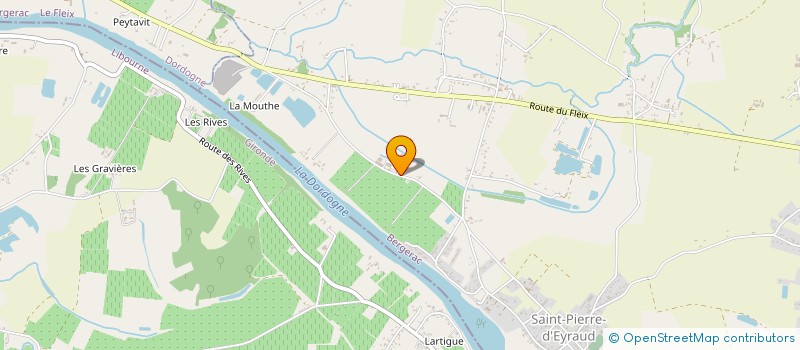 localisation de l'entreprise SCI LE PETIT RENARD  SAINT-PIERRE-D'EYRAUD