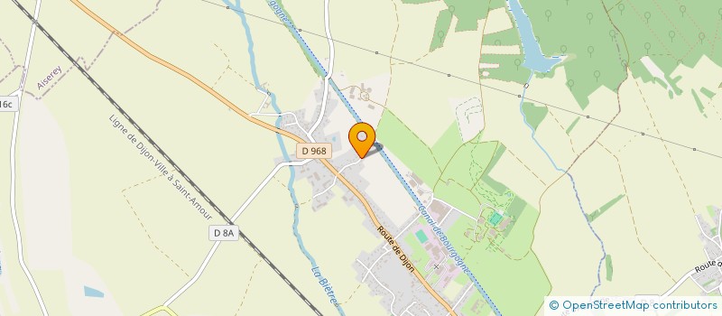 localisation de l'entreprise SCI LE PETIT RESSOUT  BRAZEY-EN-PLAINE