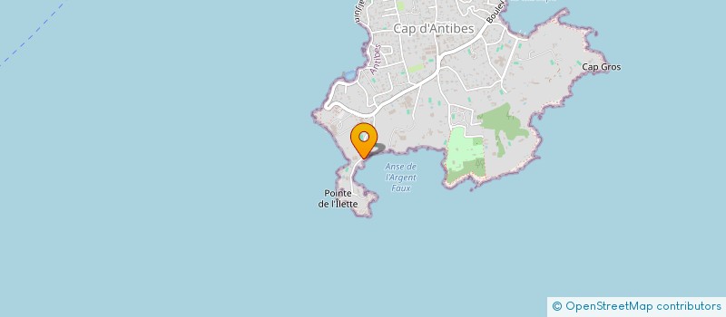 localisation de l'entreprise SCI LE PETIT ROC à ANTIBES