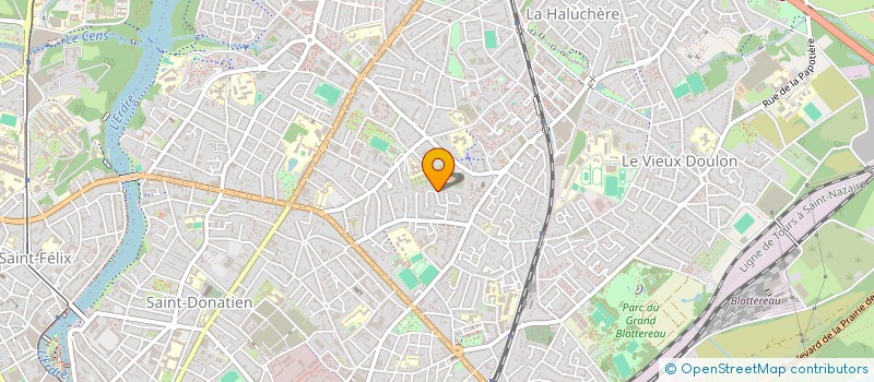 localisation de l'entreprise SCI LE PETIT ROCHER à NANTES