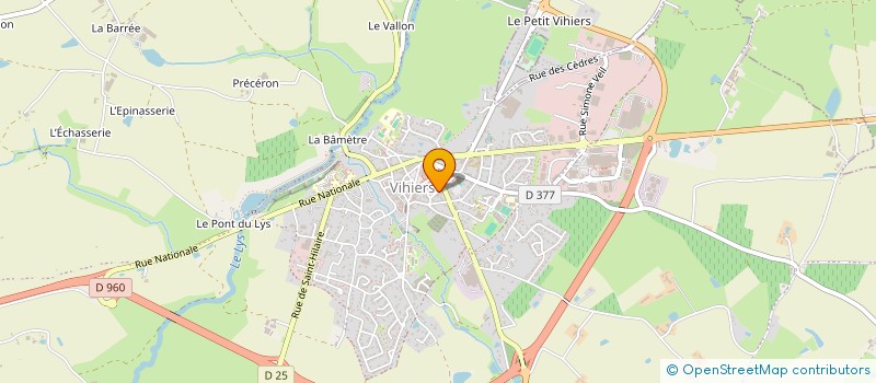 localisation de l'entreprise SCI LE PETIT SAINT LOUIS à LYS-HAUT-LAYON