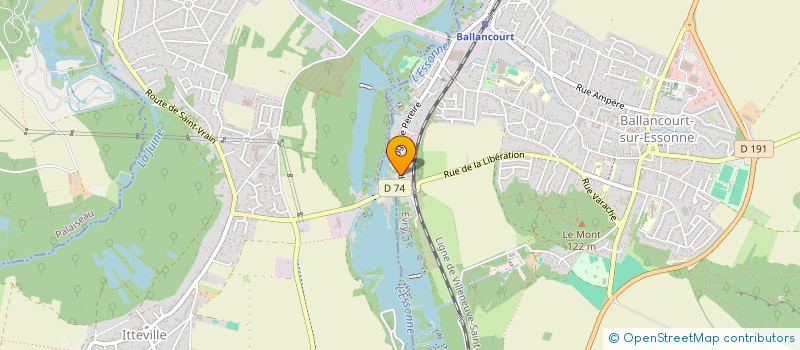 localisation de l'entreprise SCI LE PETIT SAUSSAY à BALLANCOURT-SUR-ESSONNE