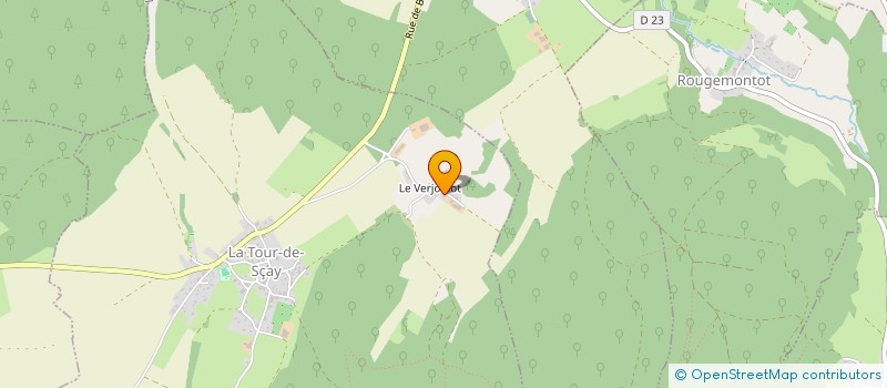 localisation de l'entreprise SCI LE PETIT SAVOYARD  LA TOUR-DE-SCAY