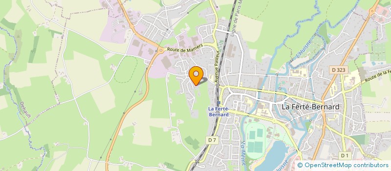 localisation de l'entreprise SCI LE PETIT TERTRE  AVEZE