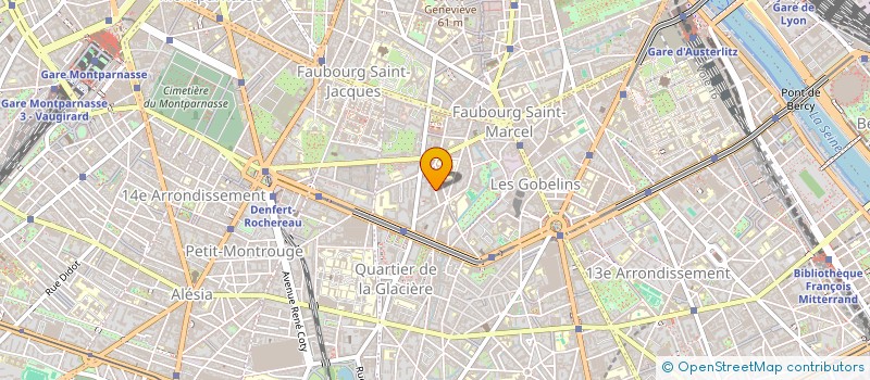 localisation de l'entreprise SCI LE PETIT TERTRE  PARIS