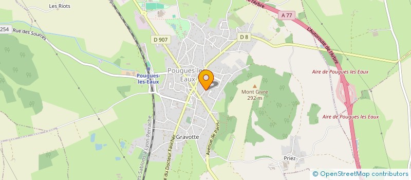 localisation de l'entreprise SCI LE PETIT VARENNES  POUGUES-LES-EAUX