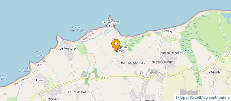 localisation de l'entreprise SCI LE PETIT VICEL  VICQ-SUR-MER