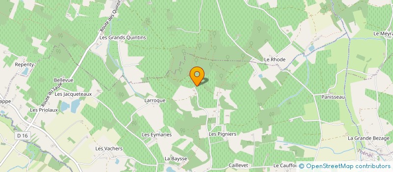 localisation de l'entreprise SCI LE PEY  SIGOULES-ET-FLAUGEAC