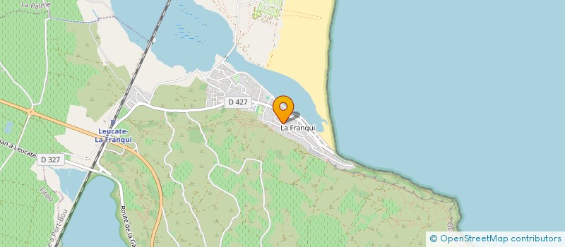 localisation de l'entreprise SCI LE PHARE  LEUCATE