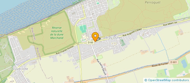 localisation de l'entreprise SCI LE PHARE  BRAY-DUNES