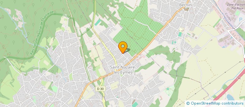 localisation de l'entreprise SCI LE PHARE à SAINT-NAZAIRE-LES-EYMES