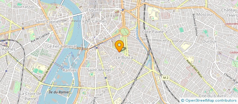 localisation de l'entreprise SCI LE PHARE à TOULOUSE