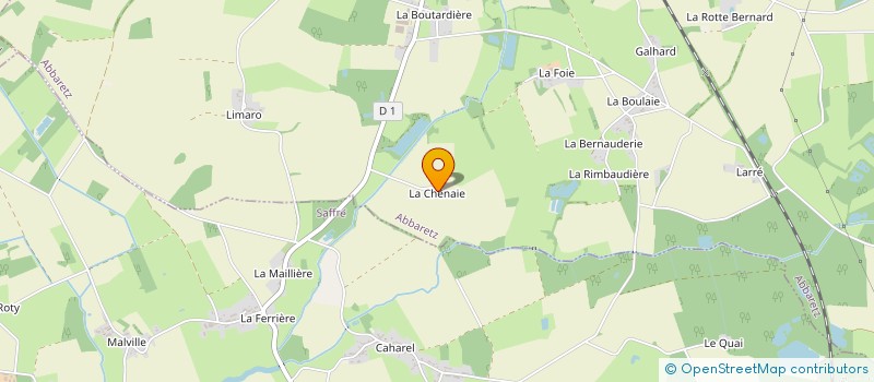 localisation de l'entreprise SCI LE PHARE DE L'ETANG DE GRUELLAU  TREFFIEUX