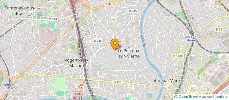 localisation de l'entreprise SCI LE PHENIX  LE PERREUX-SUR-MARNE