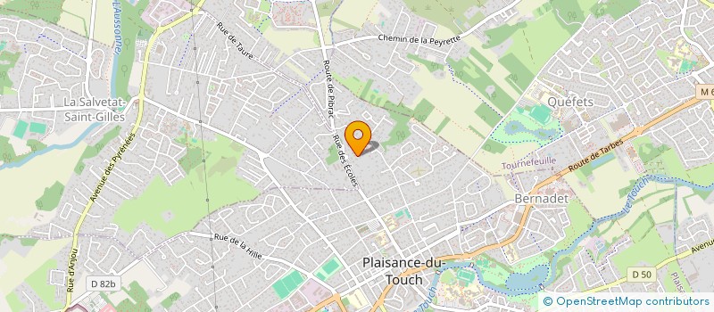 localisation de l'entreprise SCI LE PHENIX  PLAISANCE-DU-TOUCH