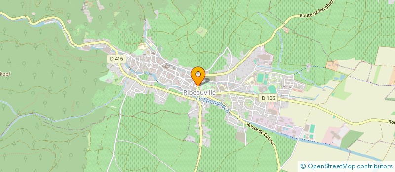 localisation de l'entreprise SCI LE PHENIX ET LE PELICAN  HORBOURG-WIHR