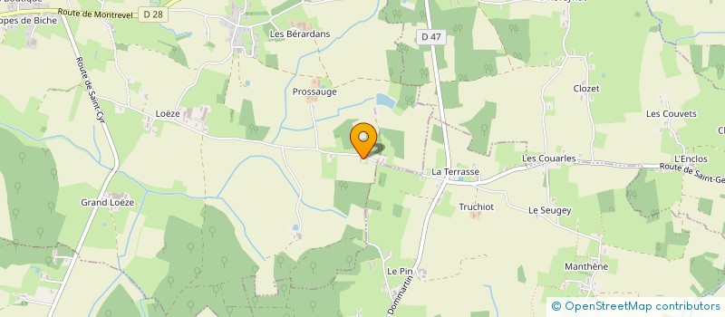 localisation de l'entreprise SCI LE PHILLY  BAGE-DOMMARTIN