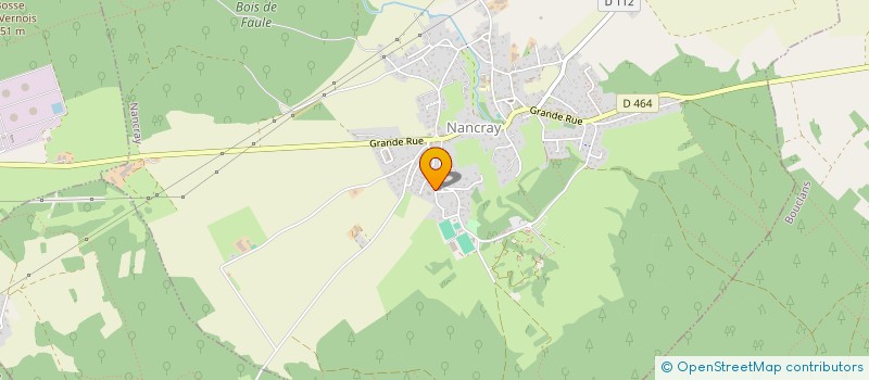 localisation de l'entreprise SCI LE PHLOX  NANCRAY