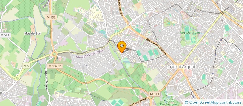 localisation de l'entreprise SCI LE PHOENIX à MONTPELLIER