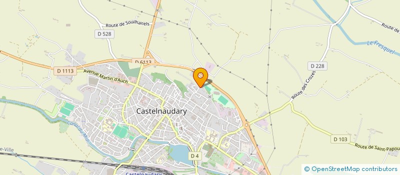 localisation de l'entreprise SCI LE PIASSOU  CASTELNAUDARY